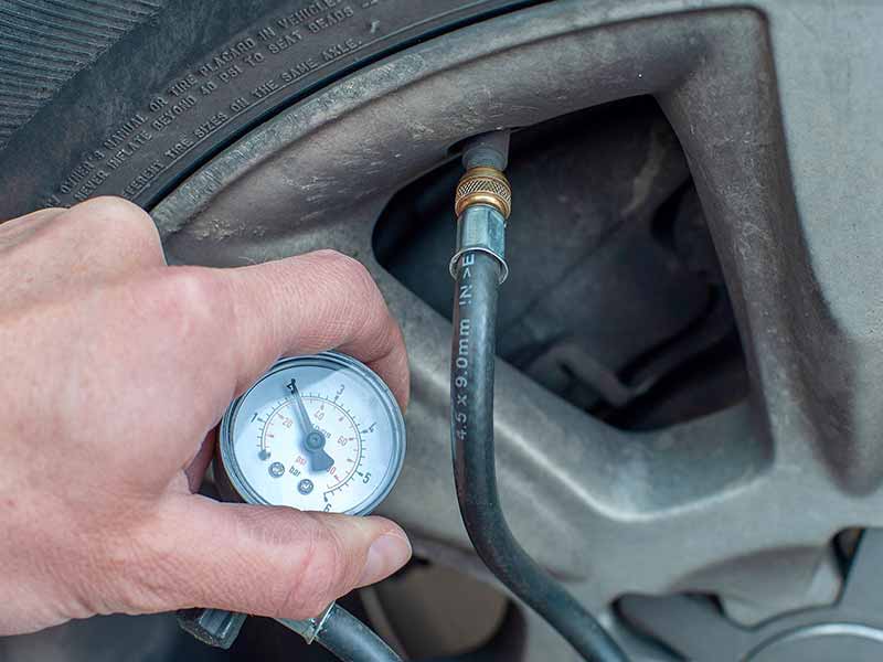 recommended tire pressure