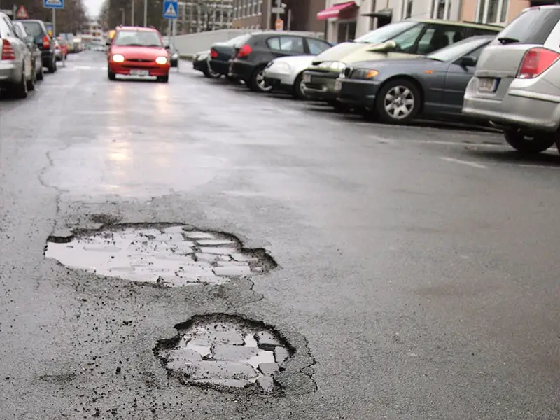 potholes