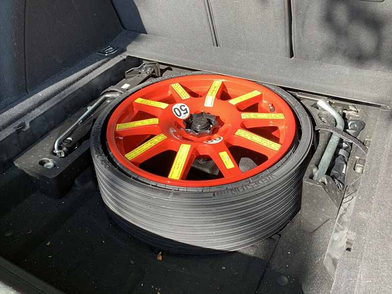collapsible spare tire