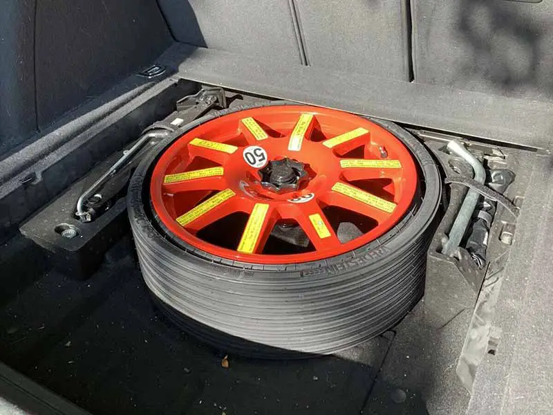 collapsible spare tire