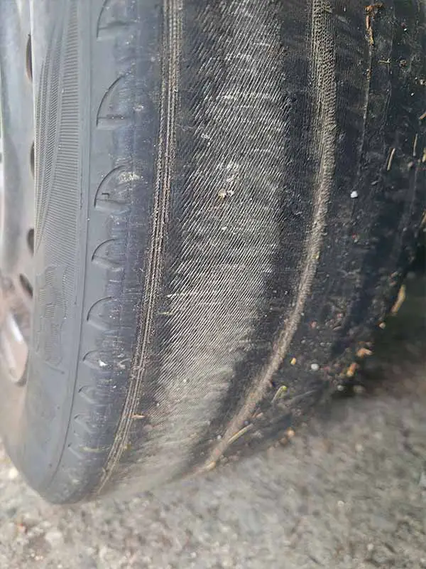 uneven tire wear