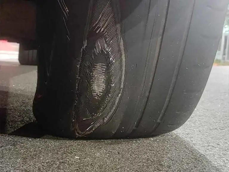 Tires That Are Wearing Out Or Balding