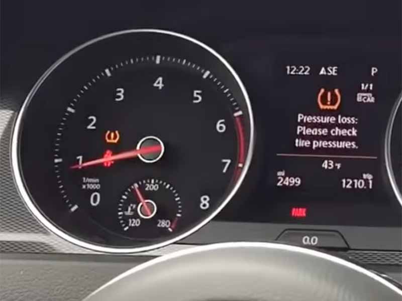 Why Is My Tire Pressure Light Blinking? (TPMS Fault) TireGrades