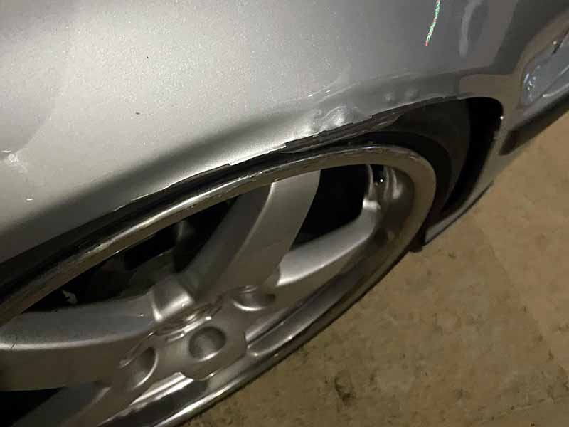 Fender Damage From Tire Rubbing