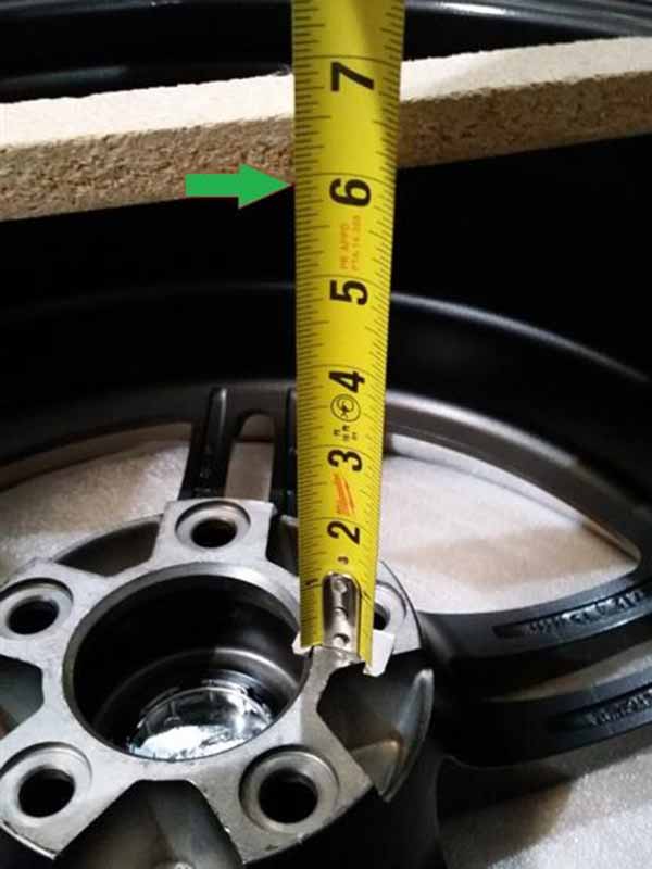how to measure wheel backspacing