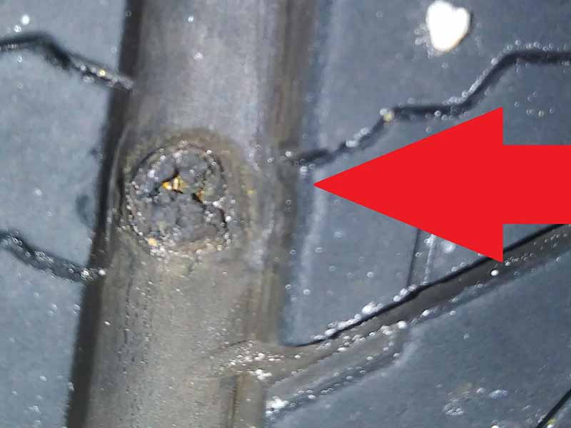 is patching a tire safe