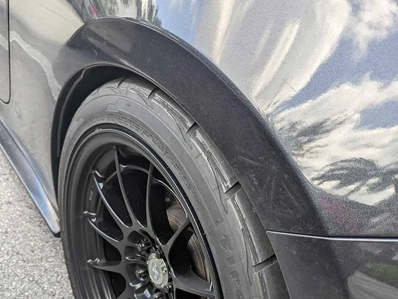 Tire Damage From Fender Rubbing