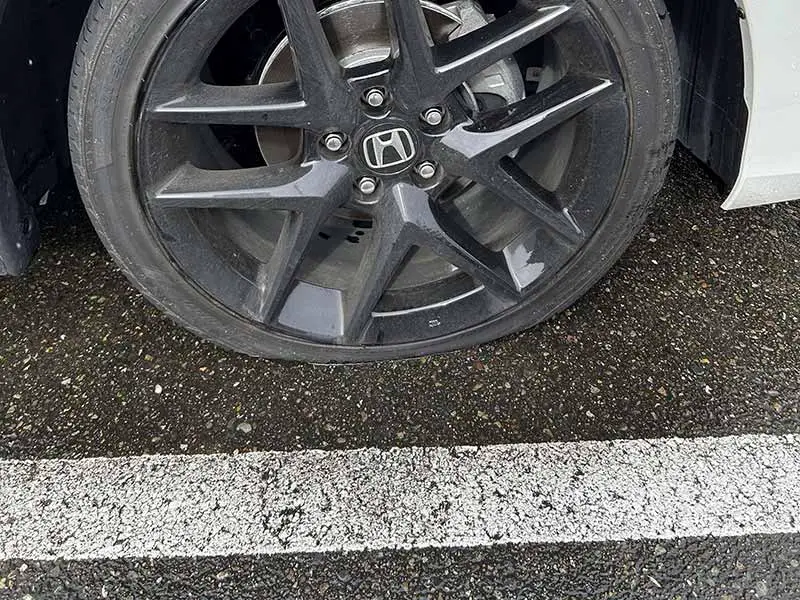 tire keeps going flat but no puncture
