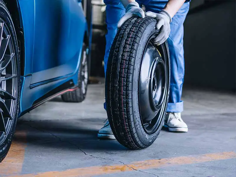 why do spare tires have higher psi