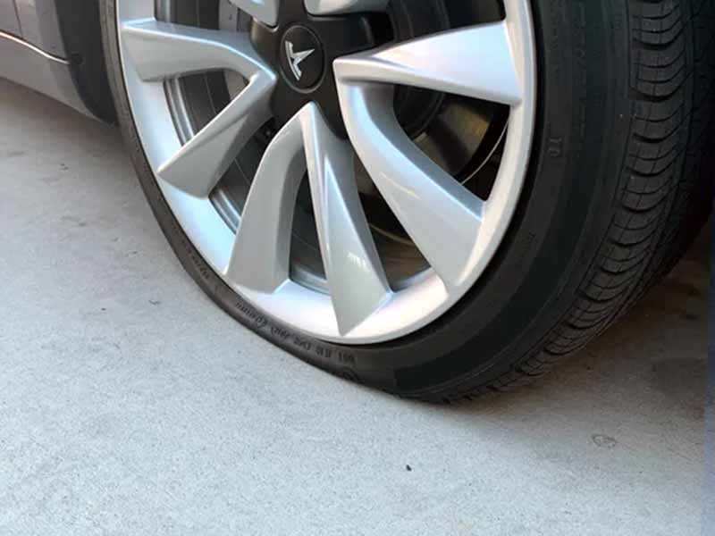 can tesla tires be patched