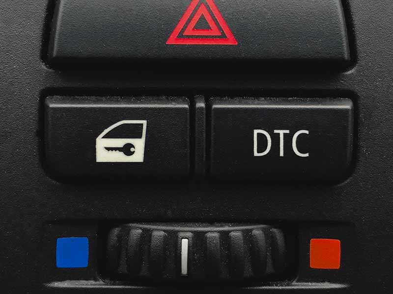 DTC Traction Control Button