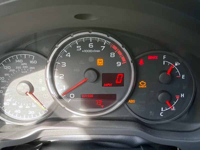 how to reset traction control light