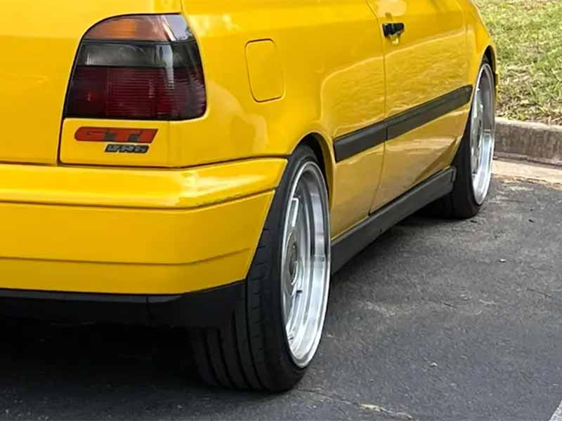 Stretched Tires Example