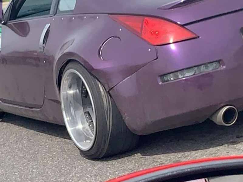 Stretched Tires With Poor Tire Wear