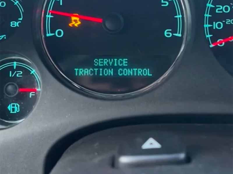 what does service traction control mean