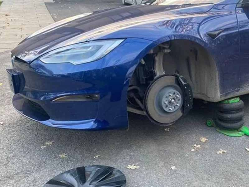 can you change a tesla tire yourself