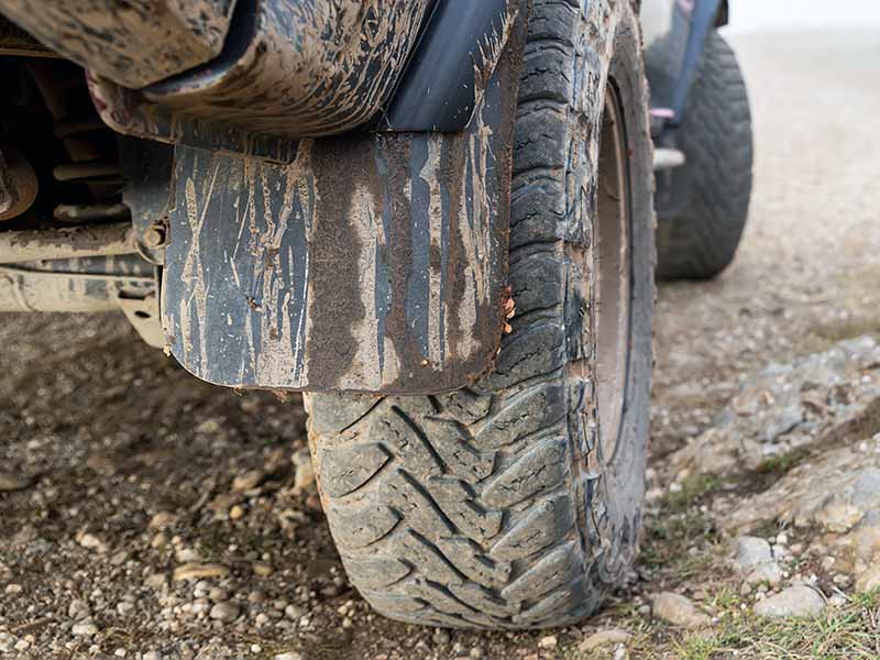 can i use off-road tires on the highway