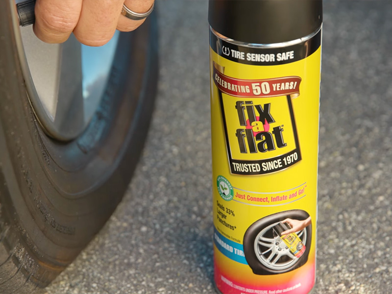 how to remove fix a flat from tires