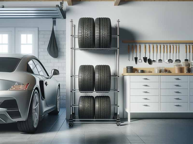 where to store tires during winter