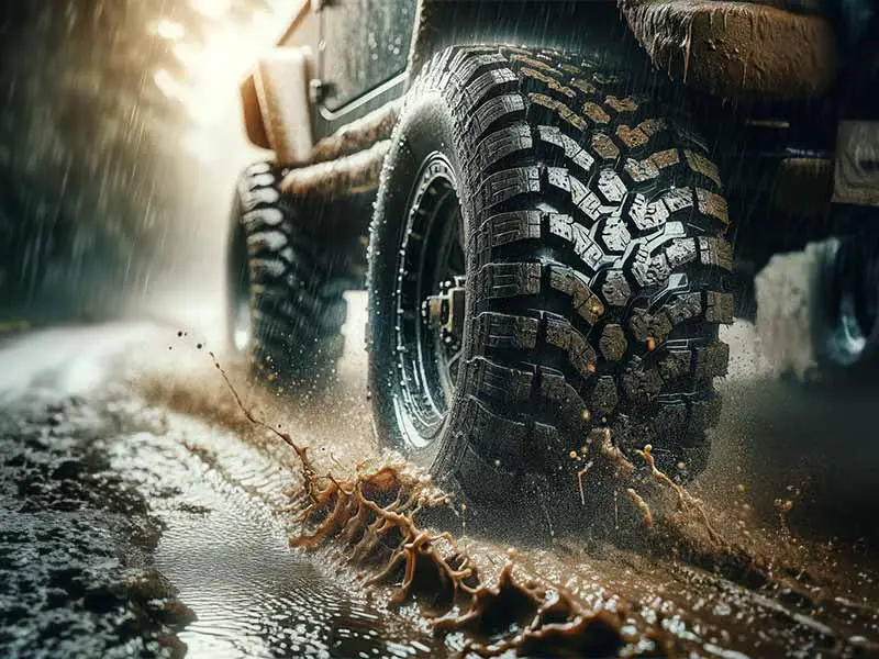 best mud terrain tires for wet roads