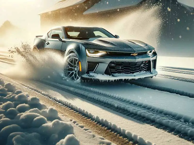 High Performance All-Season Tires In Light Snow