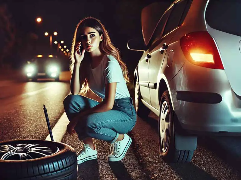 Run flat tires are meant to only be used for up to 50 miles without air pressure and should only be driven on at a maximum of 50 miles per hour.
