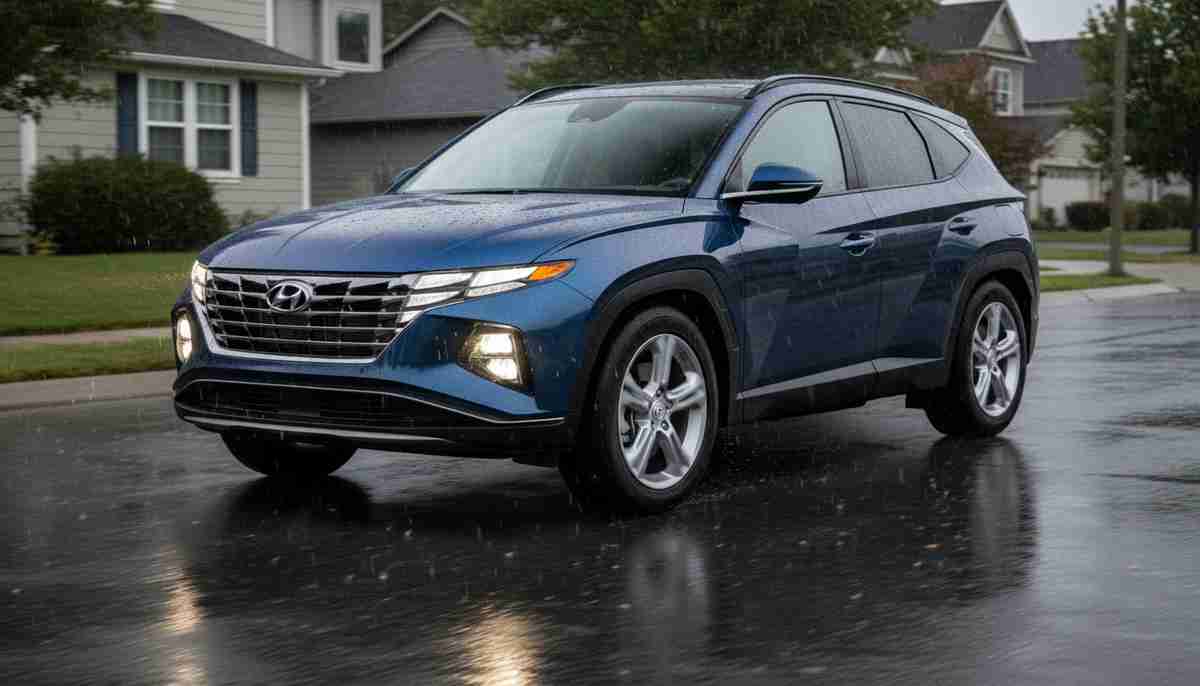 The Continental ContiProContact provides good wet weather performance, handling rainy conditions adequately.