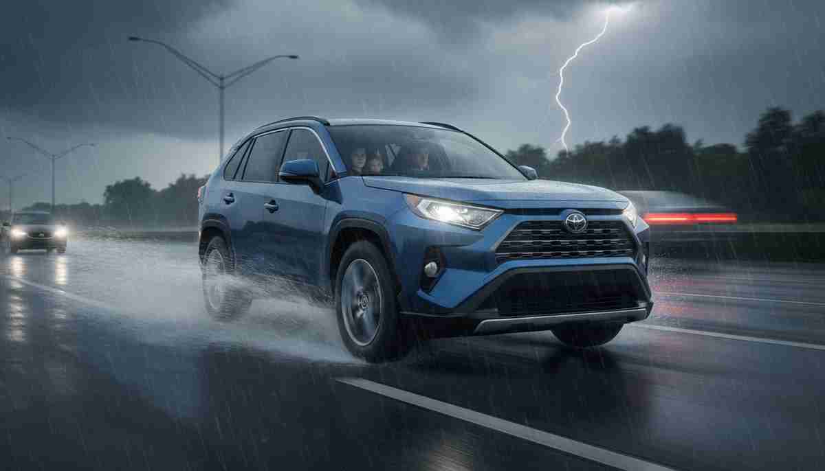 With excellent hydroplaning resistance and wet traction, the Continental CrossContact LX25 keeps you firmly in control when roads get slick.