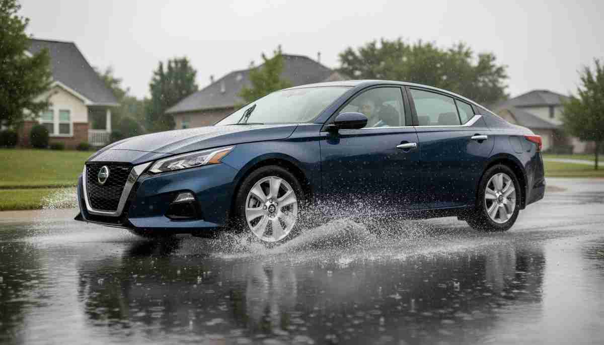 The Dunlop Enasave 01 A/S has limited wet weather capability — extra caution is advised in heavy rain.