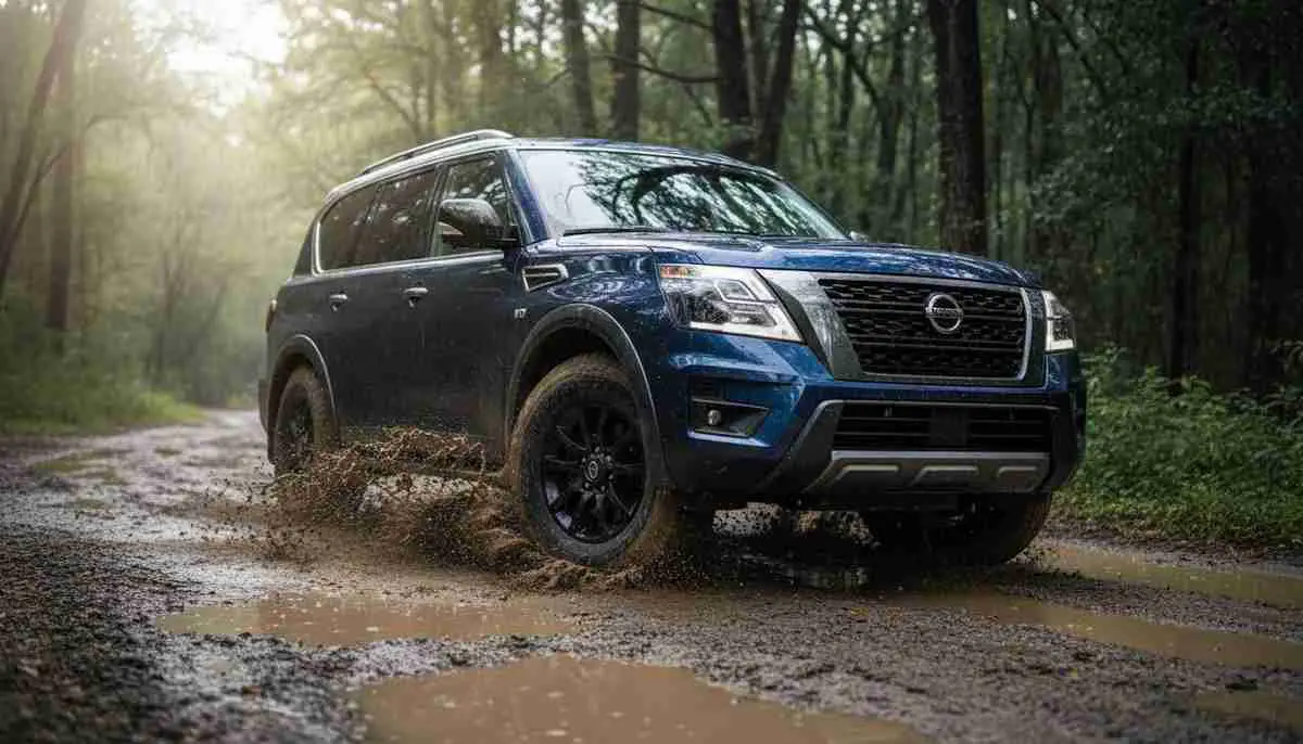 The Falken WildPeak A/T3W A has limited wet weather capability — extra caution is advised in heavy rain.