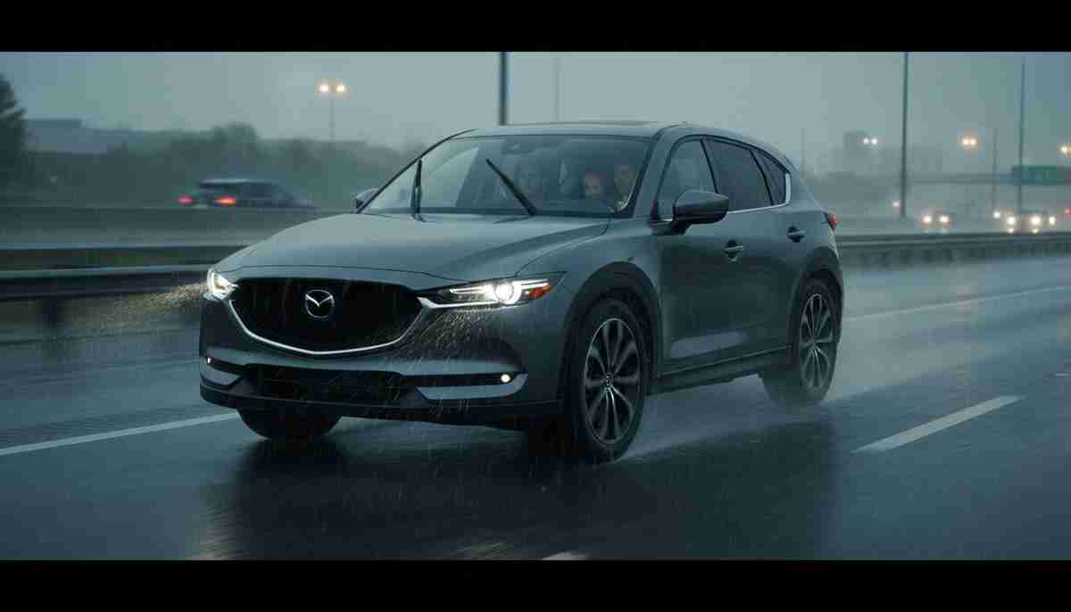 The Hankook Dynapro HP2 Plus has limited wet weather capability — extra caution is advised in heavy rain.