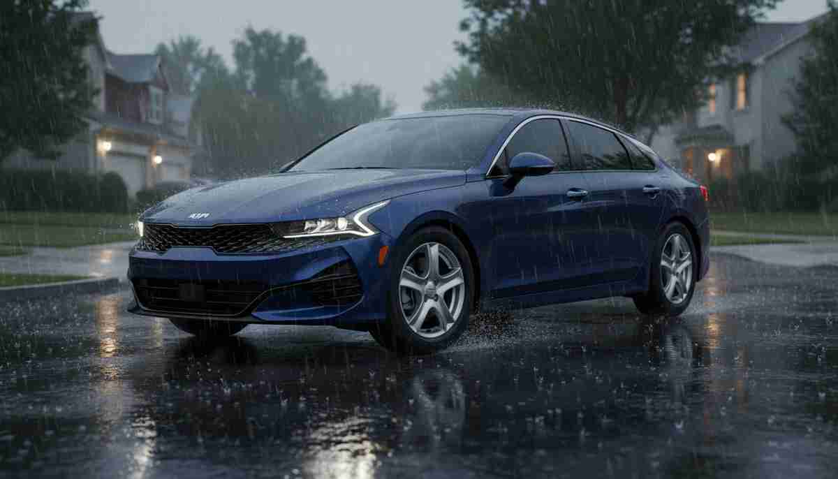 The Hankook Optimo H426 has limited wet weather capability — extra caution is advised in heavy rain.