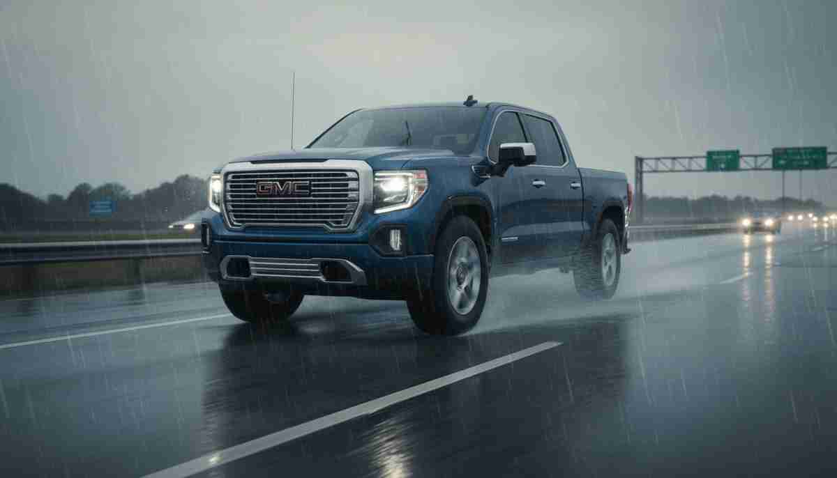 The Pirelli Scorpion STR provides good wet weather performance, handling rainy conditions adequately.