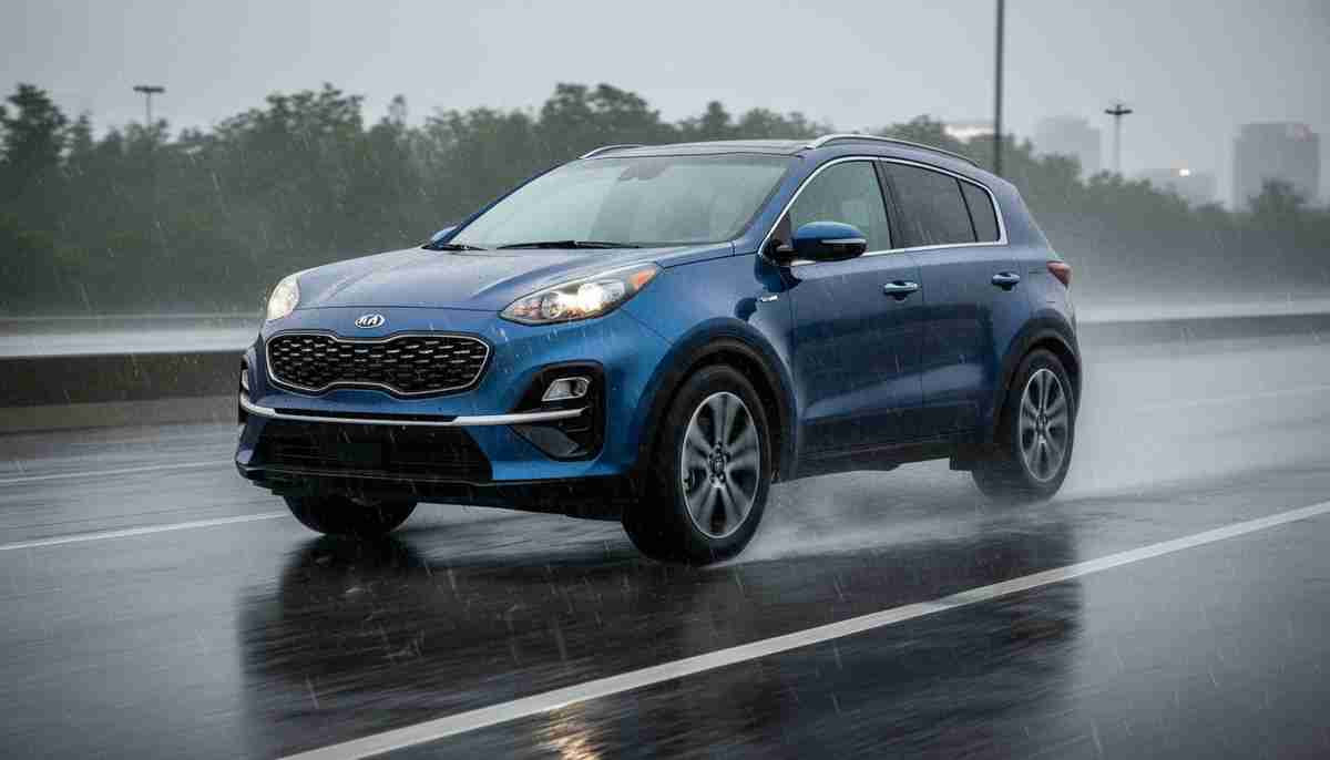 With excellent wet weather performance, the Pirelli Scorpion Verde All Season Plus II provides confident grip on rain-soaked roads.