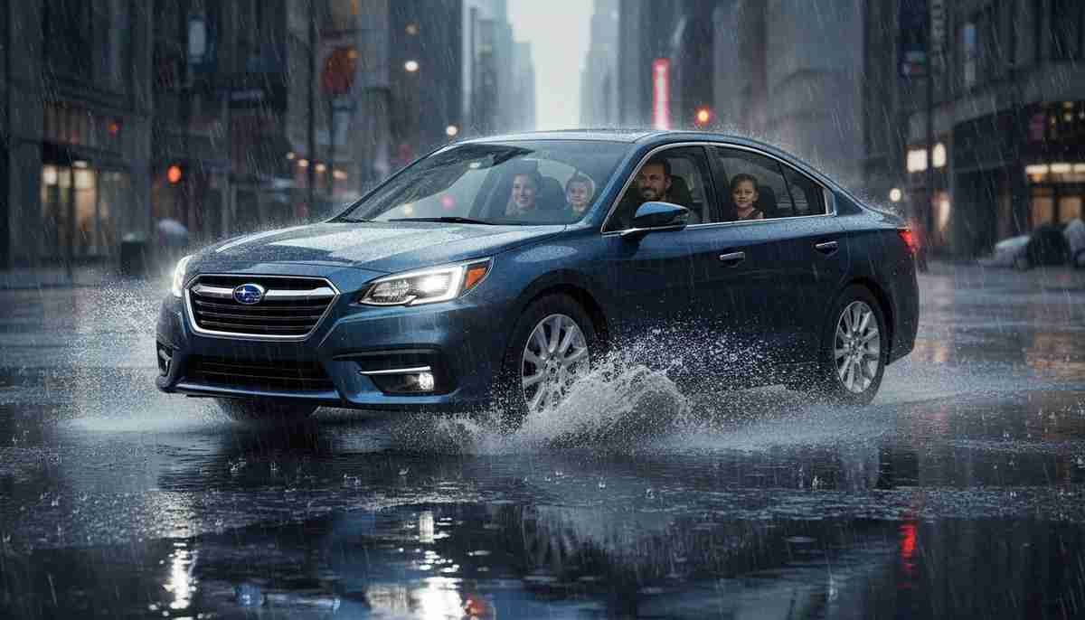 The Toyo NanoEnergy A29 has limited wet weather capability — extra caution is advised in heavy rain.