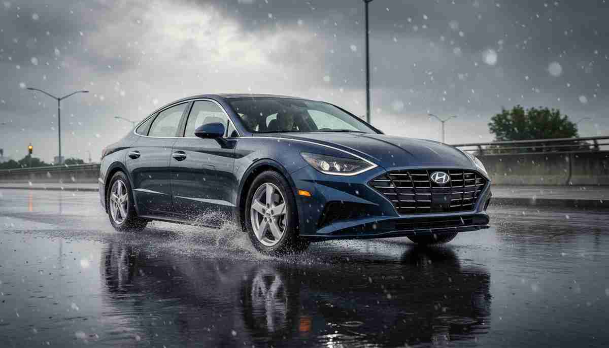 The Yokohama AVID S34FV provides good wet weather performance, handling rainy conditions adequately.