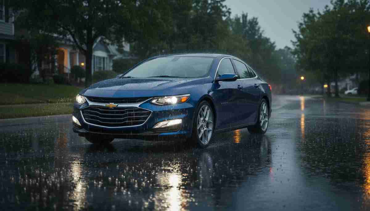 The Bridgestone Turanza LS100 A RFT provides good wet weather performance, handling rainy conditions adequately.