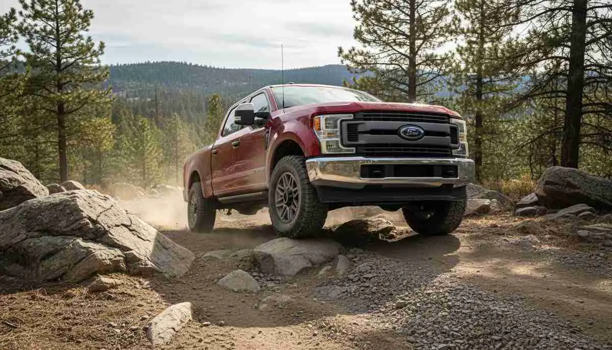 With excellent dirt traction, the Cooper Discoverer Rugged Trek handles loose terrain with ease.