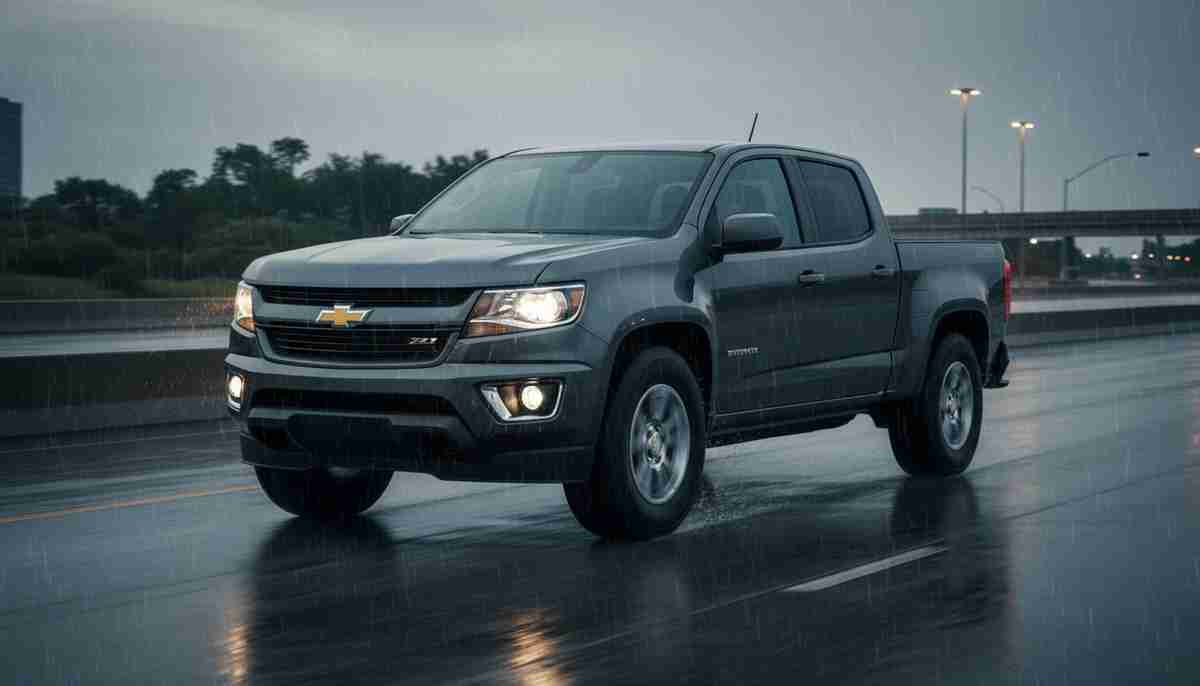 The Goodyear Wrangler HP has limited wet weather capability — extra caution is advised in heavy rain.