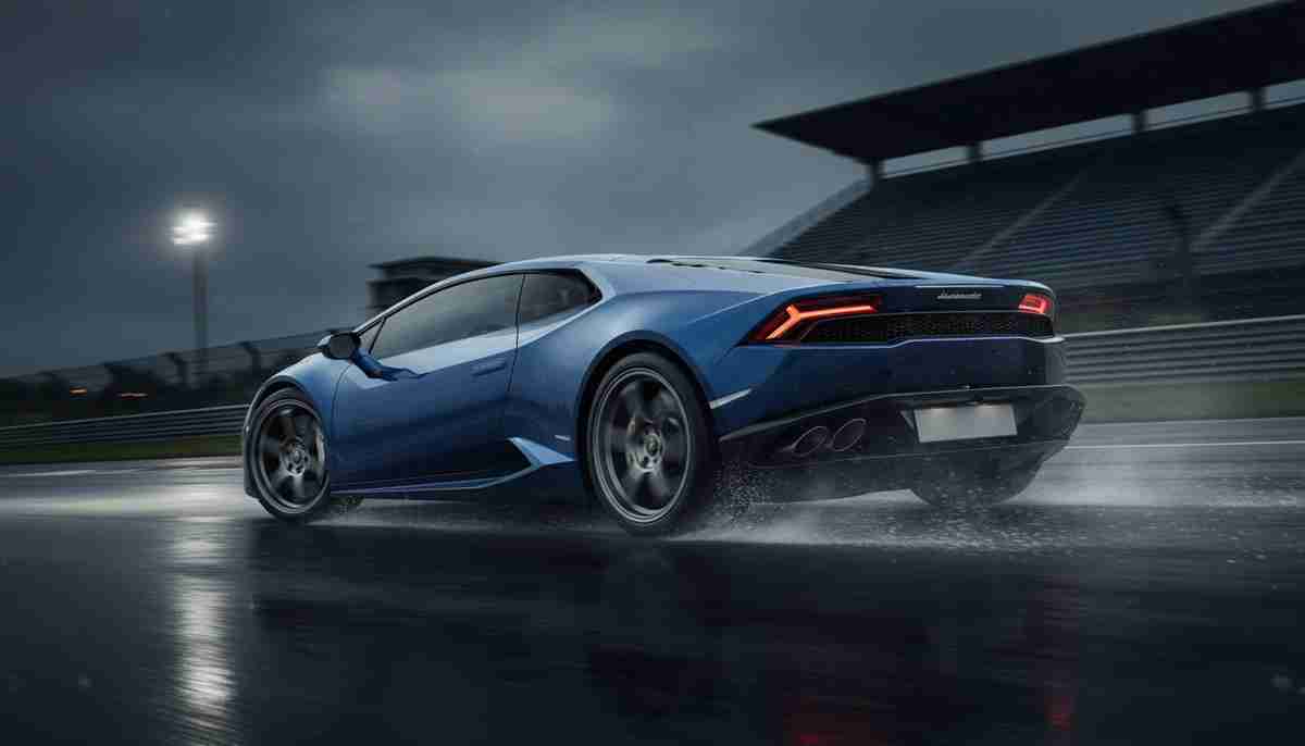 The Kumho Ecsta V730 has limited wet weather capability — extra caution is advised in heavy rain.